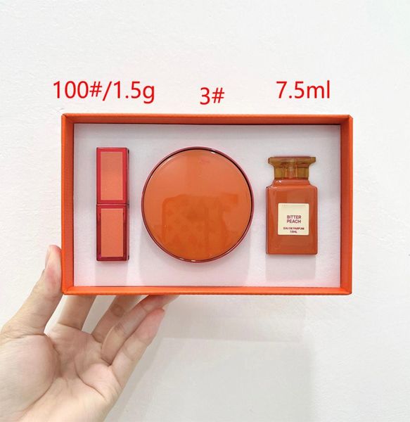 

selling original bitter peach lipstick air cushion set eye shadow tray gift box set8693906