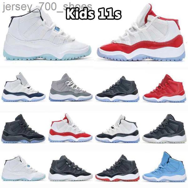 

designer children basketball kids shoes baby sneakers 11 11s xi cherry bred cool grey concord unc win like for toddler fashion tennis shoe s, Black
