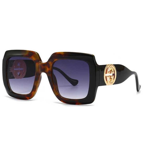 

56% off wholesale of sunglasses 2195 new fashionable sunscreen large frame women's fashion high sense popular sunglasses women, White;black