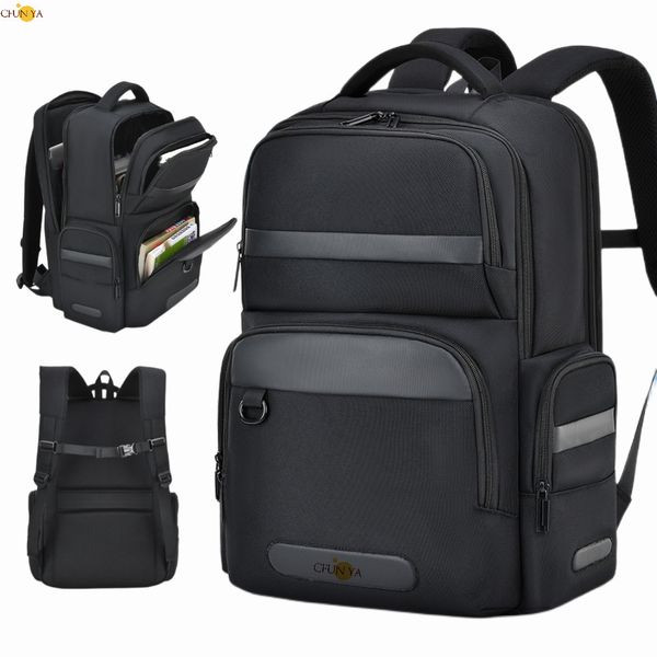 

school bags cfun ya luxury outdoor men's backpack large male business bagpack multi-function computer bag students schoolbag 230728