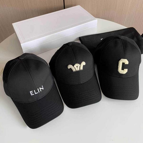 

designer triomphe hat ce the correct version of the letter triumphal arch logo duckbill high-end fashion trend piece versatile hat, Blue;gray