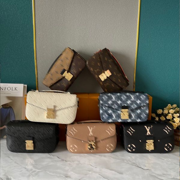 

shoulder bag leather crossbody messenger bags pochette designer luxury handbag chain purses metis east west with s-lock closure m46279 m2283