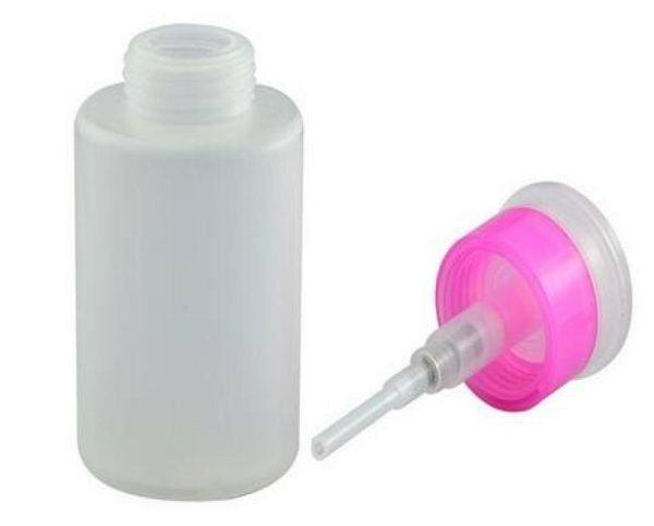 

150ml pump polish dispenser bottle nail art remover uv gel cleaner xb2456074