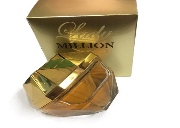 

popular gold 1 million female perfume 80ml fragrance long lasting good smell spray eau de parfum fast delivery2969841