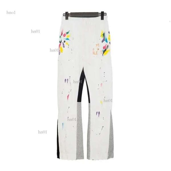

2023 galleryse depts pants mens womens sweatpants galleryes dept speckled letter print mans couple loose versatile casual pants s5, White;black