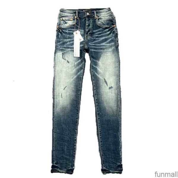 

men's purple jeans brand fashion designer european jean hombre letter star men embroidery patchwork ripped for trend motorcycle pant me, Blue