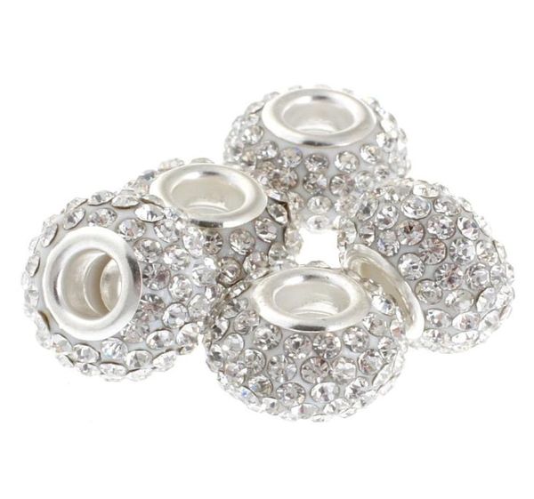 

15mm big hole large czech crystal charm beads fit european bracelet and necklace3674833