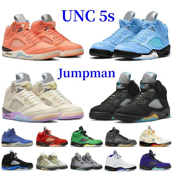 

jumpman 5 5s basketball shoes mens sneakers unc 5s dj khaled x we the crimson bliss sail concord white raging bull women trainers racer spo