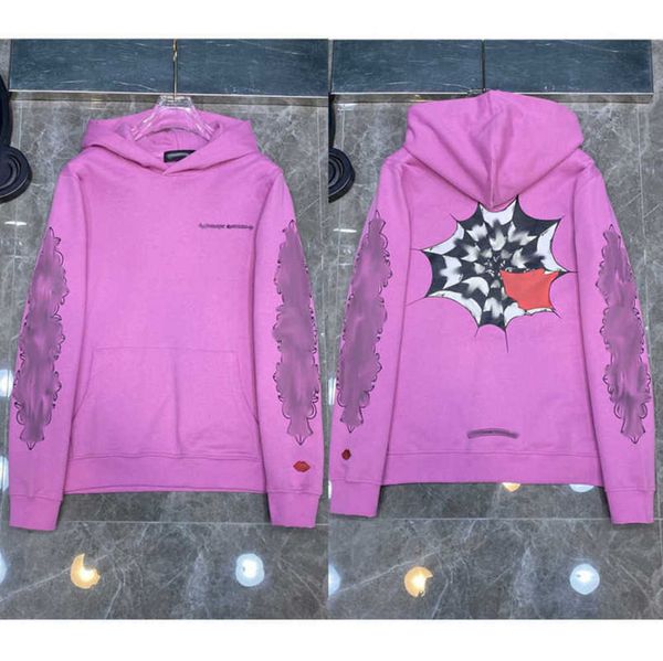 

men's classics luxury jackets hoodies brandch sweatshirts designers zipper hooded sweater men women casual pullover sanskrit horseshoe, Black