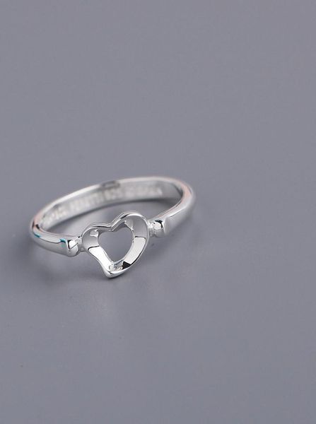 

whole925 sterling silver ring for women heart shape rings wedding party accessories8604635