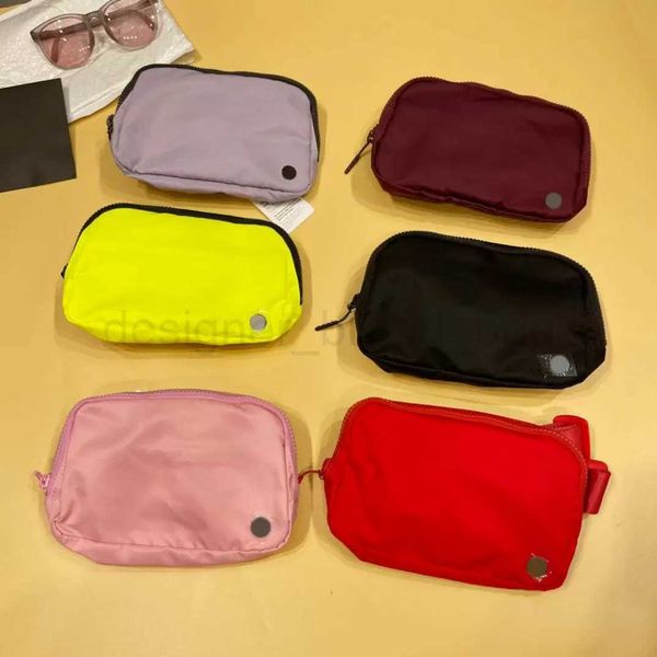 

lu waist bags men design bags women sport runner fanny pack belly bum bag fitness running belt jogging canny