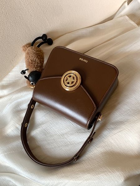 

evening bags fashion advanced level shoulder bag retro handbag star metal accessorie s cross body lady wind commuting banquet 230729