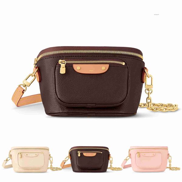 

m82335 m82208 mini bumbag belt chest bag luxurys summer womens tote handbag clutch waist bag mens fanny pack pink designer pochette crossbod