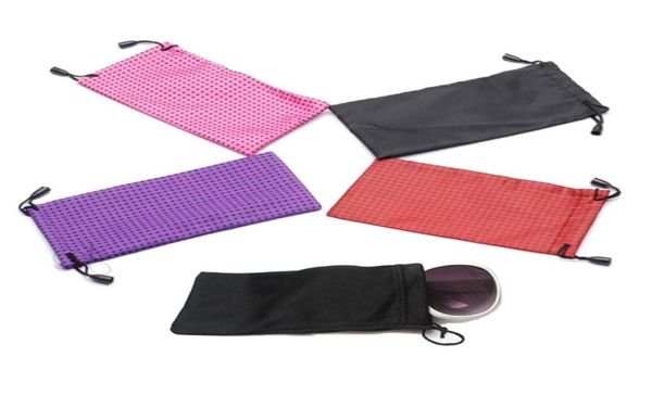 

1pc cloth antidust pouch optical glasses carry bag pouches for sunglasses waterproof dustproof sunglasses pouch 18x9cm198f3850741