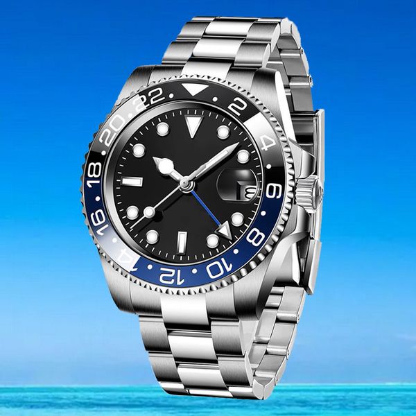 

designer watches luxury sport ceramic men watch mechanics 8215 automatic mechanical sapphire diving watch waterproof luminous 11661 ln 40mm, Slivery;brown