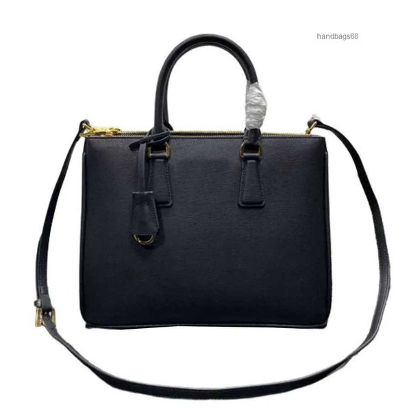 

designer tote bag leather shoulder bag women luxury fashion handbag black bags 0021