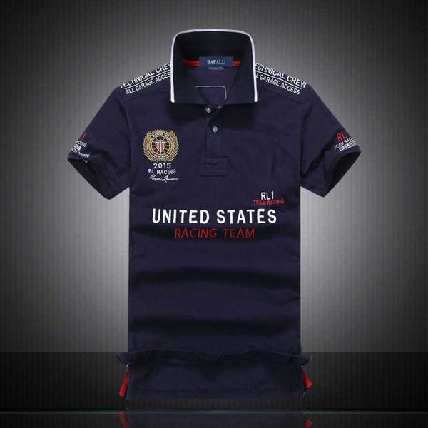 

poloshirt men short sleeve summer embroidery horse polo shirts man 100% cotton polo shirts men short sleeve casual shirts, White;black