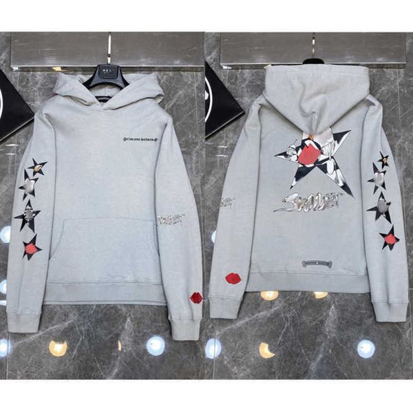 

luxury fashion men's jackets hoodies brand sweatshirts designers zipper hooded sweater men women casual pullover sanskrit horseshoe hoo, Black;brown
