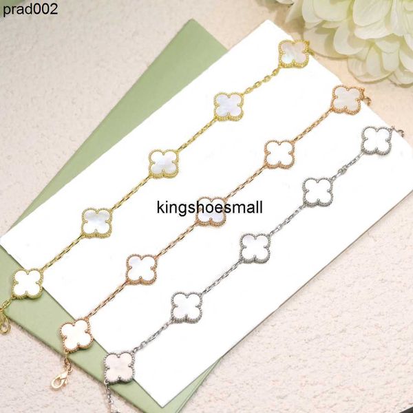 

charm bracelets 18k lady designer clover charm bracelets personality bangles jewelry dance party women superior quality, Golden;silver