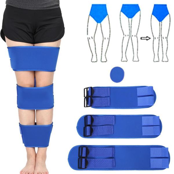 

leg shaper posture corrector 3pcsset ox legs correction braces bandage knock knee bowlegs ortic straightening thigh knee pads support p23072