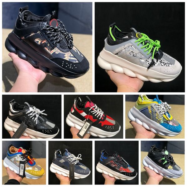 

reaction italy casual shoes platform sneakers triple black white multi-color suede luxury designer shoes yellow fluo tan big kids trainers