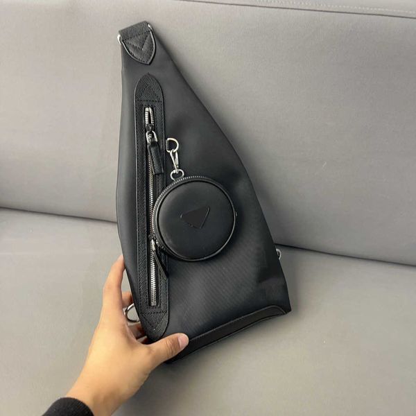

chest bags men crossbody bags waist purse shoulder crossbody backpack soft grain small cowhide fashion with pouch 230615