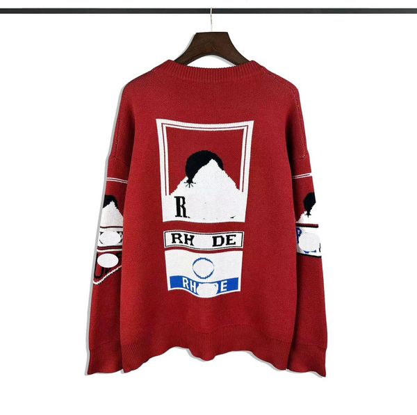 

mens hoodies designer sweater sweatshirts letter jacquard looseness long sleeve striped crew neck pullover sweater jumper printed autumn and, White;black