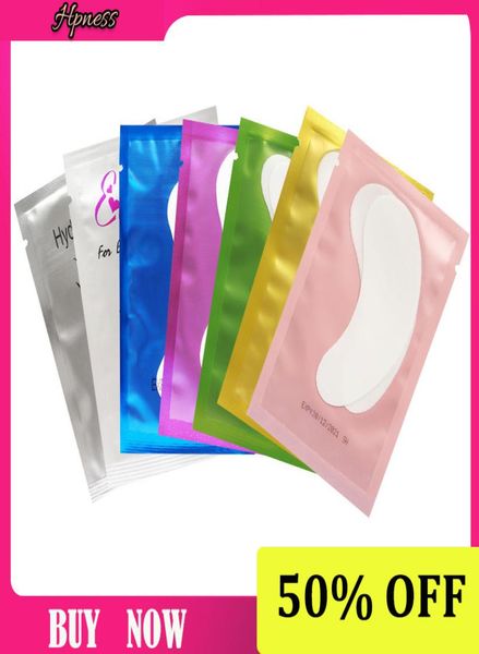 

500 pairs eyepads for eyelash extension professional eyelash pad lashes extension masktattoo pigment holder eyepads eye gel9208354
