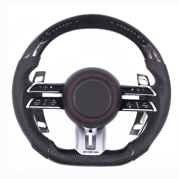 

customize carbon fiber steering whee for mercedes benz amg gla glc glb gle w213 w216 w217 w218 w222 w253 w257 w463 w464 gle g63 c63
