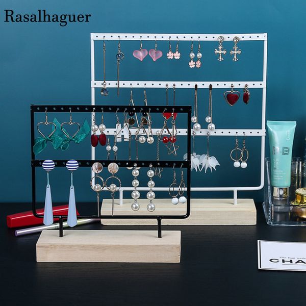 

jewelry stand 88/110/144 holes stand for earrings pendant bracelets jewelry display stud earrings holder jewellery rack 5 colors wholesale 2, Black