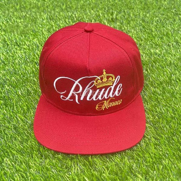 

rhude embroidery hat men women 1 streetwear baseball cap, Blue;gray