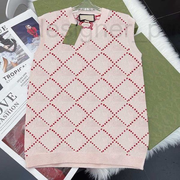 

women's tanks & camis designer latest letters jacquard vests summer sleeveless vest fashion knit girls shirts clothing ggrz, White