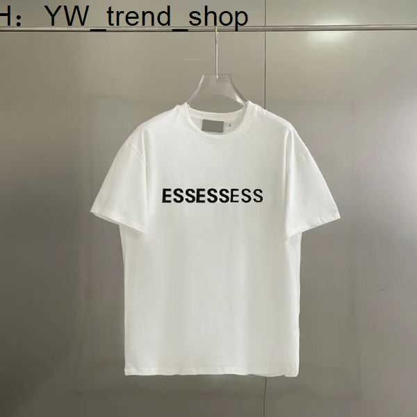 

summer men women essent t shirt designers essen casual shirts luxury shorts tshirts chest print letter tees essentiel t-shirt o7p7# 61, White;black