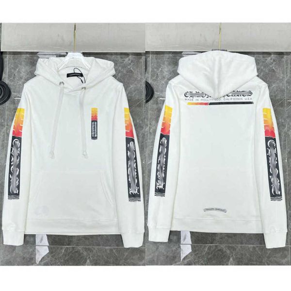 

men's fashion luxury sweatshirts jackets brandch hoodies zipper hooded men women designers sanskrit horseshoe cross pullover sweater ho, Black