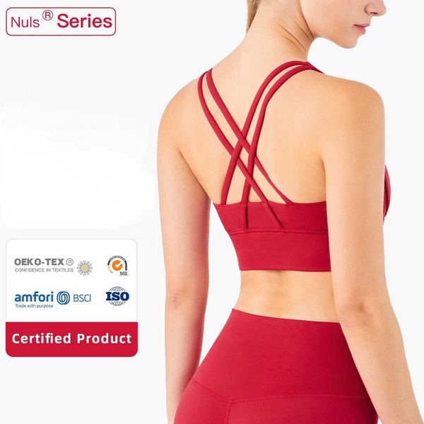 

ll new 25 colors cross back sports bra for women nylon breathable women yoga bra crop gym wear women