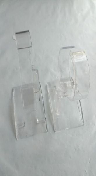 

small clear plastic jewelry display holder bracelet ring watch stand support holder stand stand holder showcase2054484, Black