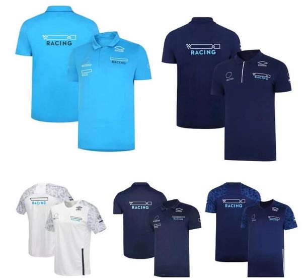 

f1 racing body shirt summer short sleeve polo shirt same style customized