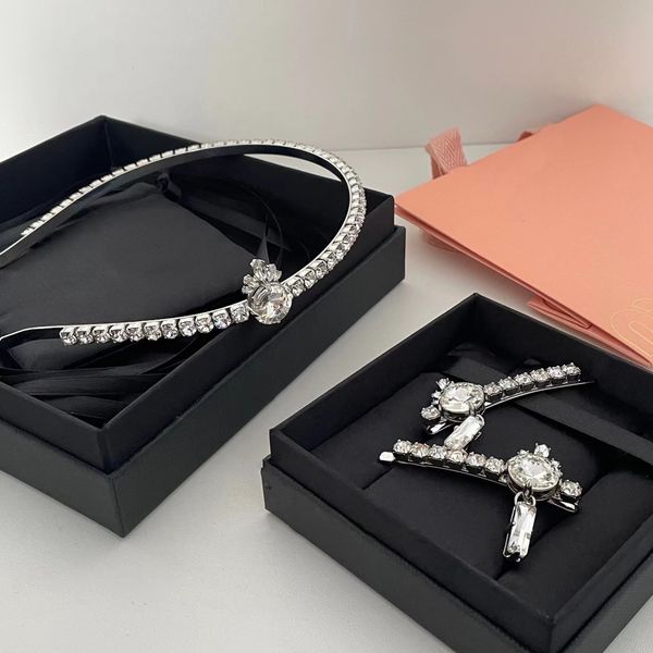 

wedding hair jewelry 2023 famous designer crystal crown hairhoop hairpin choker luxury set women brand hairband lovely girl trend 230729, Slivery;golden