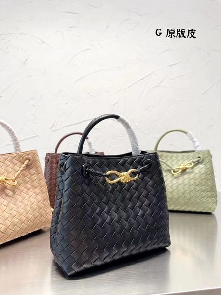 

Original Leather Slacker Tote Tote Bag Women Shoulder Bag Woven Calfskin Fashion Messenger Bag Luxury Handbag New 2023 Multicolor Mom Shopping Bag BU