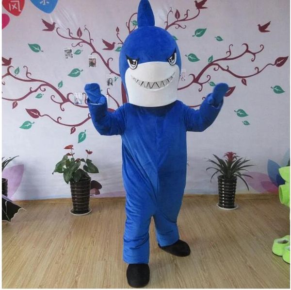 

professional made new christmas marine shark mascot costume halloween carnival suit mall opening celebration performance outfit for size, Red;yellow