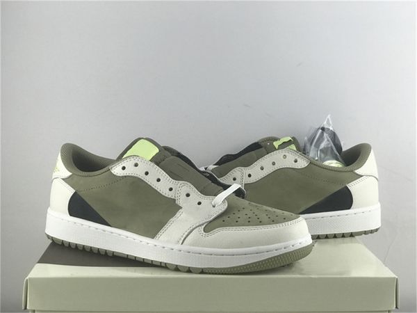

2023 release fragment 1 low golf olive basketball shoes travis sail light lemon twist ts sp reverse mocha black phantom military blue scotts