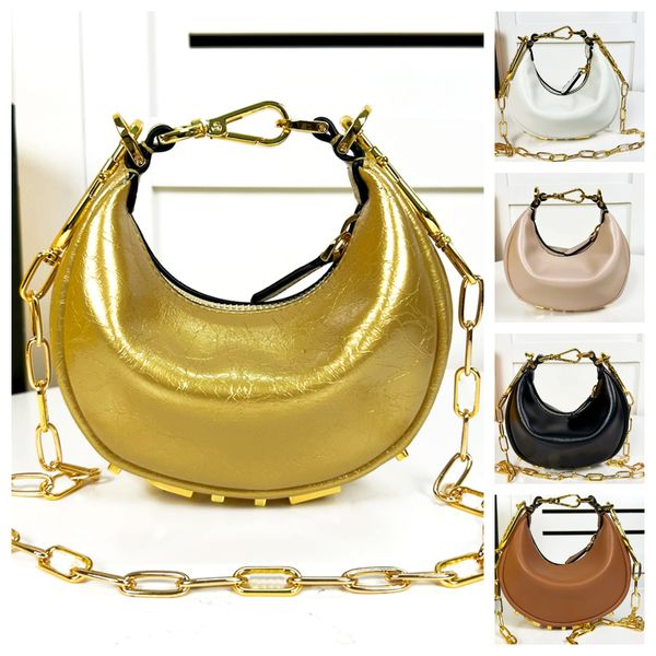 

a7 quality evening bags underarm bag chain wallet designer shoulder bag genuine leather handbag crescent bag women fashions crossbody wrist