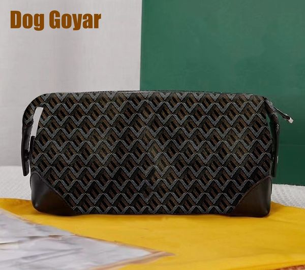 

cosmetic bags cases dog goyar clutch bags women men a hig quality envelope package documents toiletry pouch protection makeup clutch leather