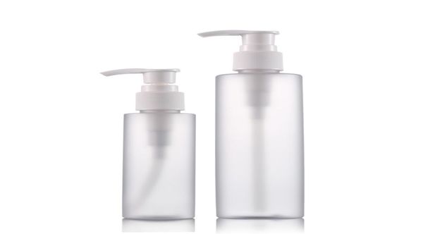 

100ml frosted lotion bottle shampoo shower gel pump bottles travel use fast f24874765337