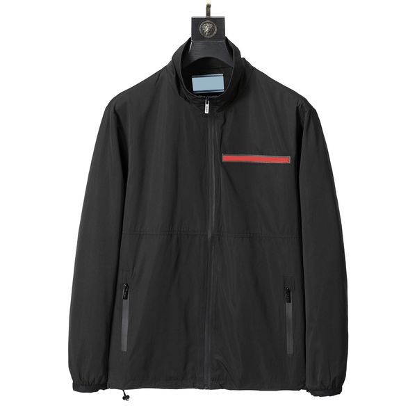 

multi style classic plaid mens hooded jacket designer jacket men fashion casual windbreaker spring summer coat size m--xxxl 0 01, Black;brown