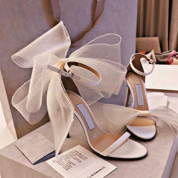 

dress shoes butterfly-knot high heels fashion women's pumps women shoes stiletto party shoes fairy wind round head sandals 230729, Black