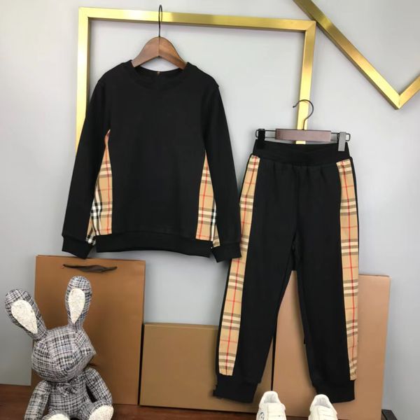 

kd clothe set designer kid fashion infant boys clothes wholesale 110-160 cm baby girl clothing sets 2023, White
