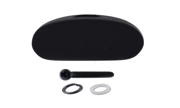 

6pcs ebony semicircle guitar tuning pegs tuners machine heads replacement buttons knobs handle black7750361
