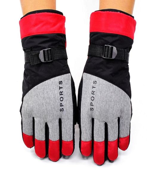 

fashion men and women ski glove warm outdoor riding nonslip colorful winter gloves y98f6028263