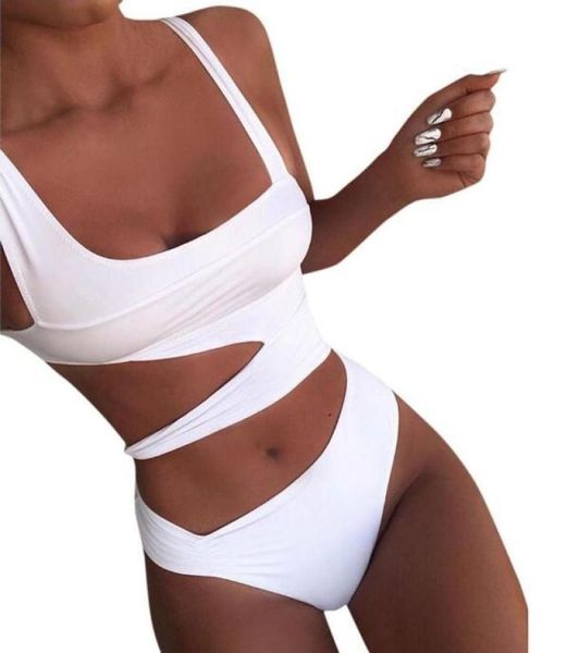 

bikini one piece swimsuit cut out swimwear push up monokini bathing suits beach wear swimming suit for women 0111638419830068